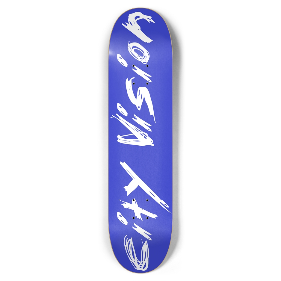 Blue and White Name 7.75