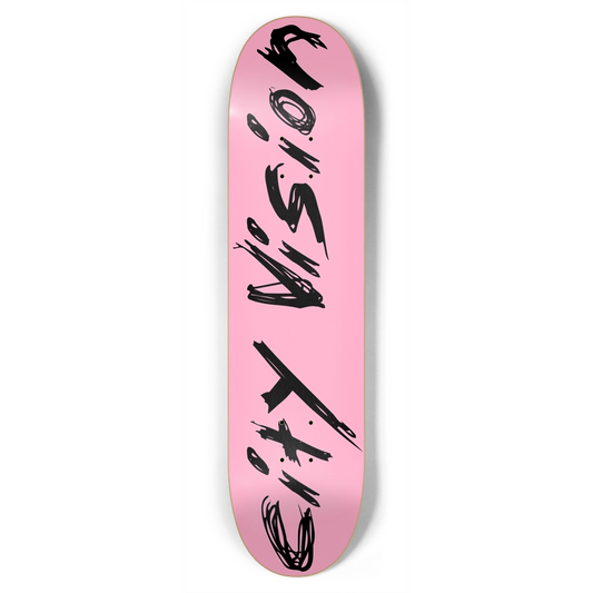 Pink and Black Name 7.75