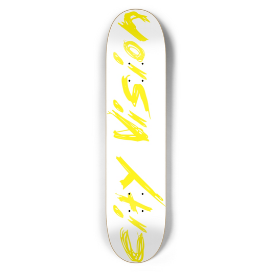 White and Yellow Name 7.50