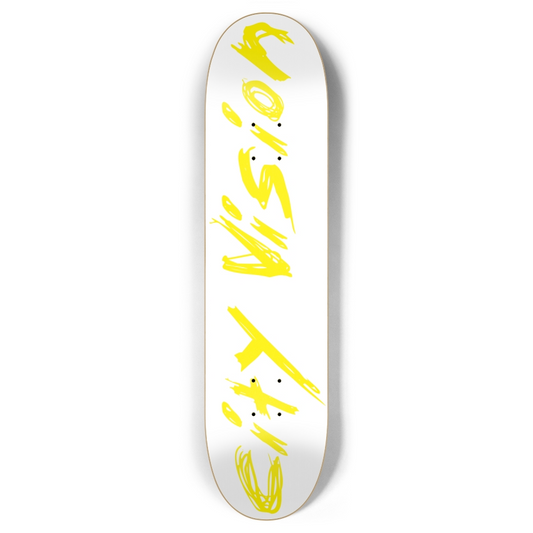 White and Yellow Name 7.87