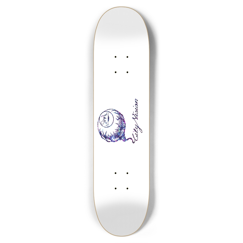 White and Dark Rainbow Gliter Logo 7.75