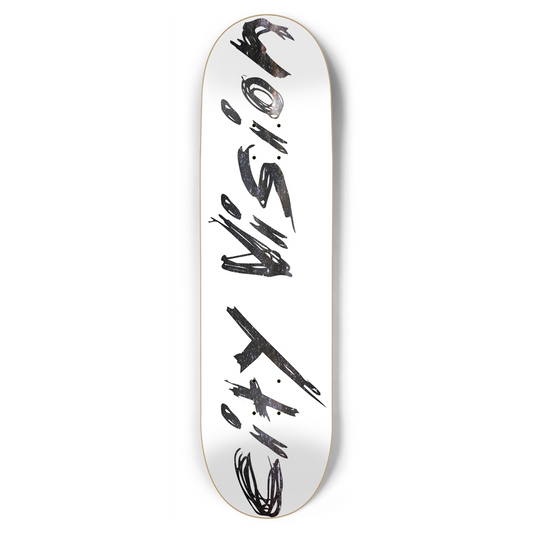 White and Stars Name 8.75