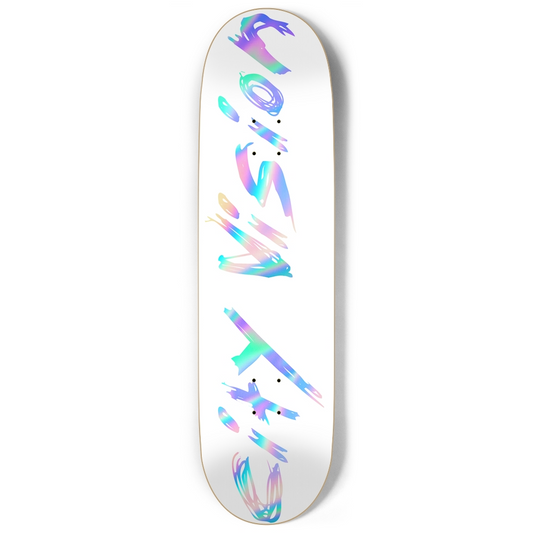 White and Rainbow Name 9.00