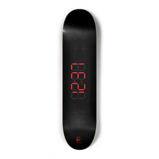 Clock Red Mini 7.25
