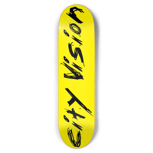 Yellow and Black Name 8.50