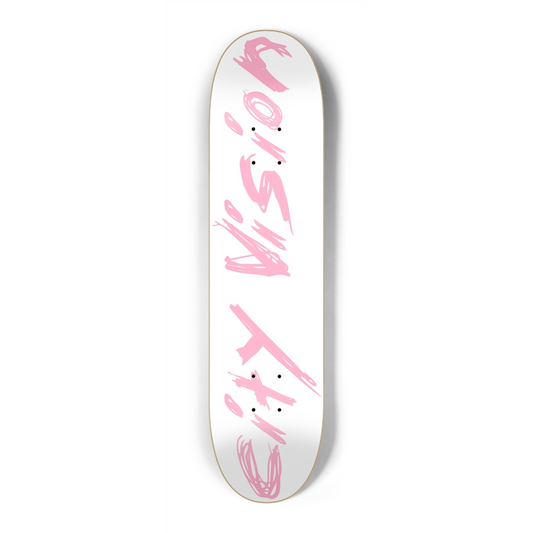 White and Pink Name Mini 7.25