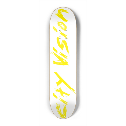 White and Yellow Name Mini 7.25