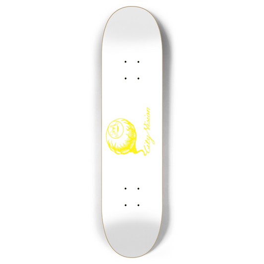 White and Yellow Logo 7.87