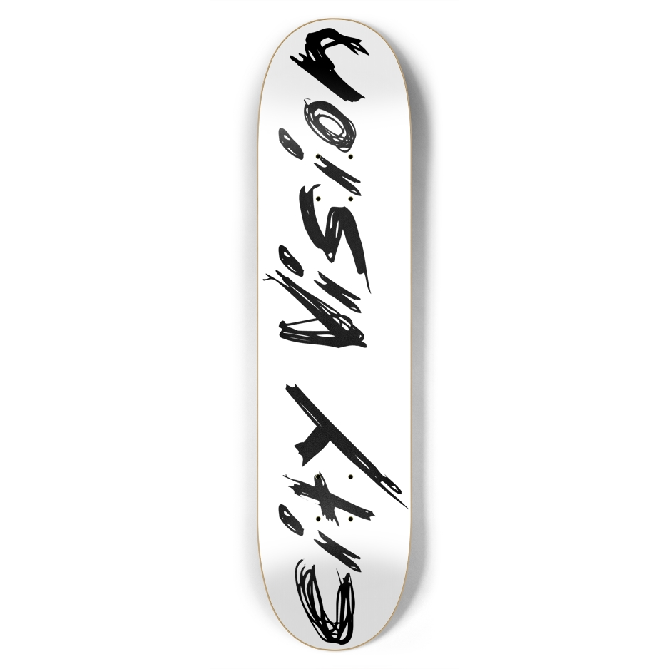 White and Black Name 7.75