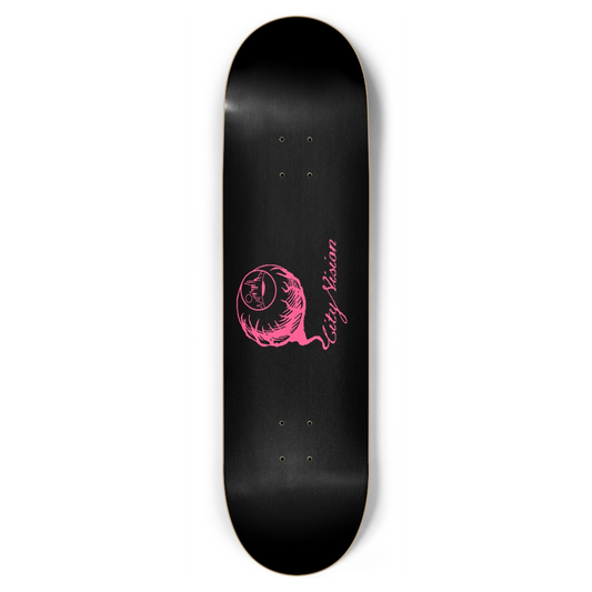 Black and Hot Pink Logo 8.75