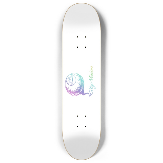 White and Light Rainbow Glitter Logo 8.00