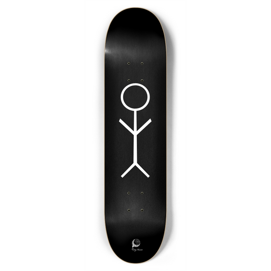 Stick Figure Black 7.75