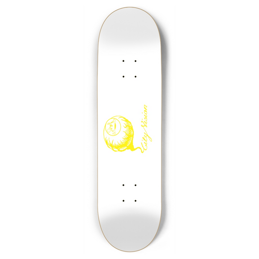 White and Yellow Logo 8.75