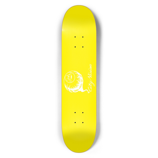 Yellow and White Logo 7.50