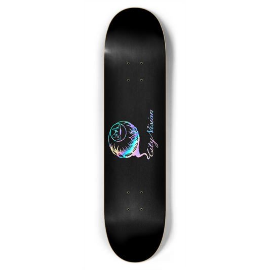 Black and Rainbow Logo 7.75