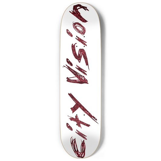 White and Red Glitter Name 9.00