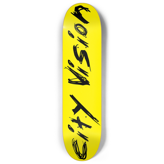 Yellow and Black Name 8.00