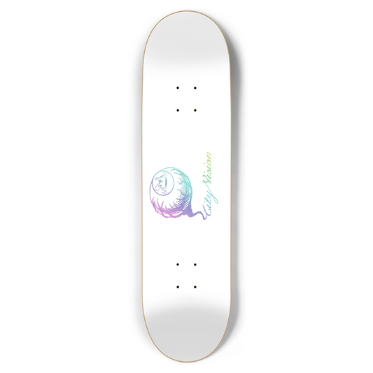 White and Light Rainbow Glitter Logo 8.50