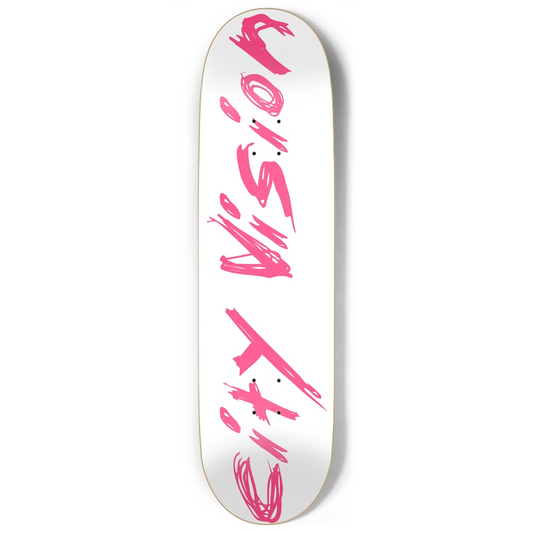 White and Hot Pink Name 9.00