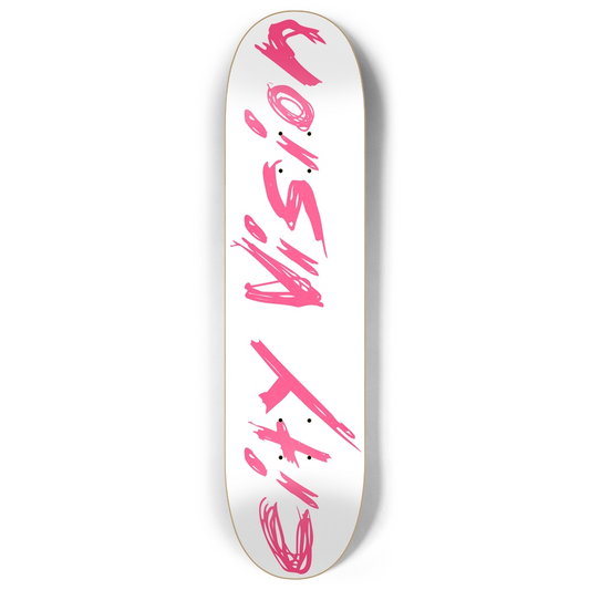 White and Hot Pink Name 8.00