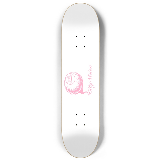 White and Pink Logo 8.00