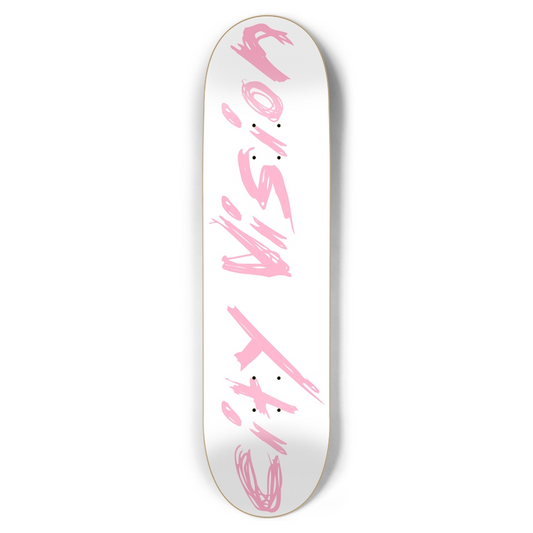 White and Pink Name 8.50