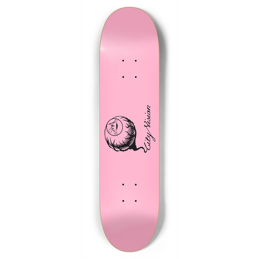 Pink and Black Logo 7.75