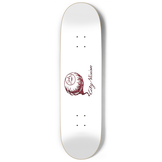 White and Red  Glitter Logo 9.00