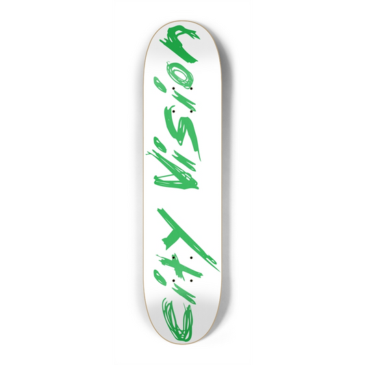 White and Green Name Mini 7.25