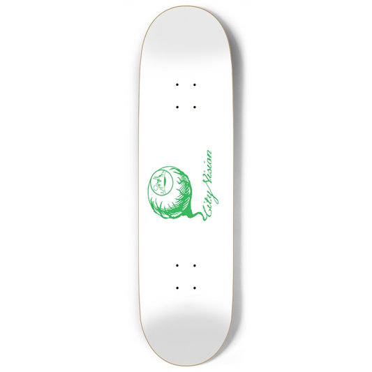 White and Green Logo 9.00