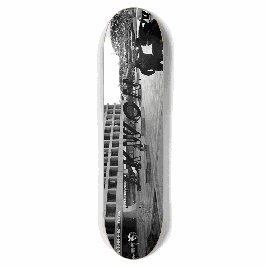 J Kwon (Los Angeles) 7.62 City Vision Skateboards