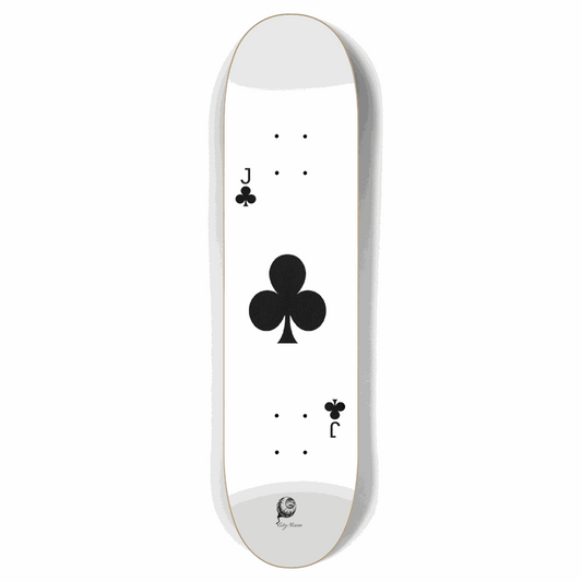 Jack of Clubs 7.87 City Vision Skateboards  City Vision Skateboards 7.87