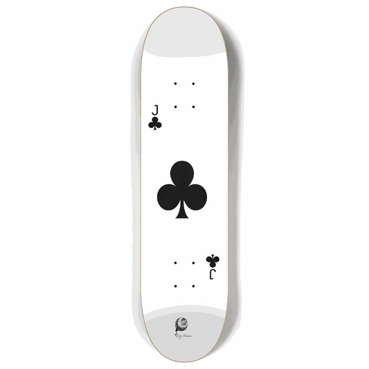 Jack of Clubs 8.00 City Vision Skateboards  City Vision Skateboards 8.00
