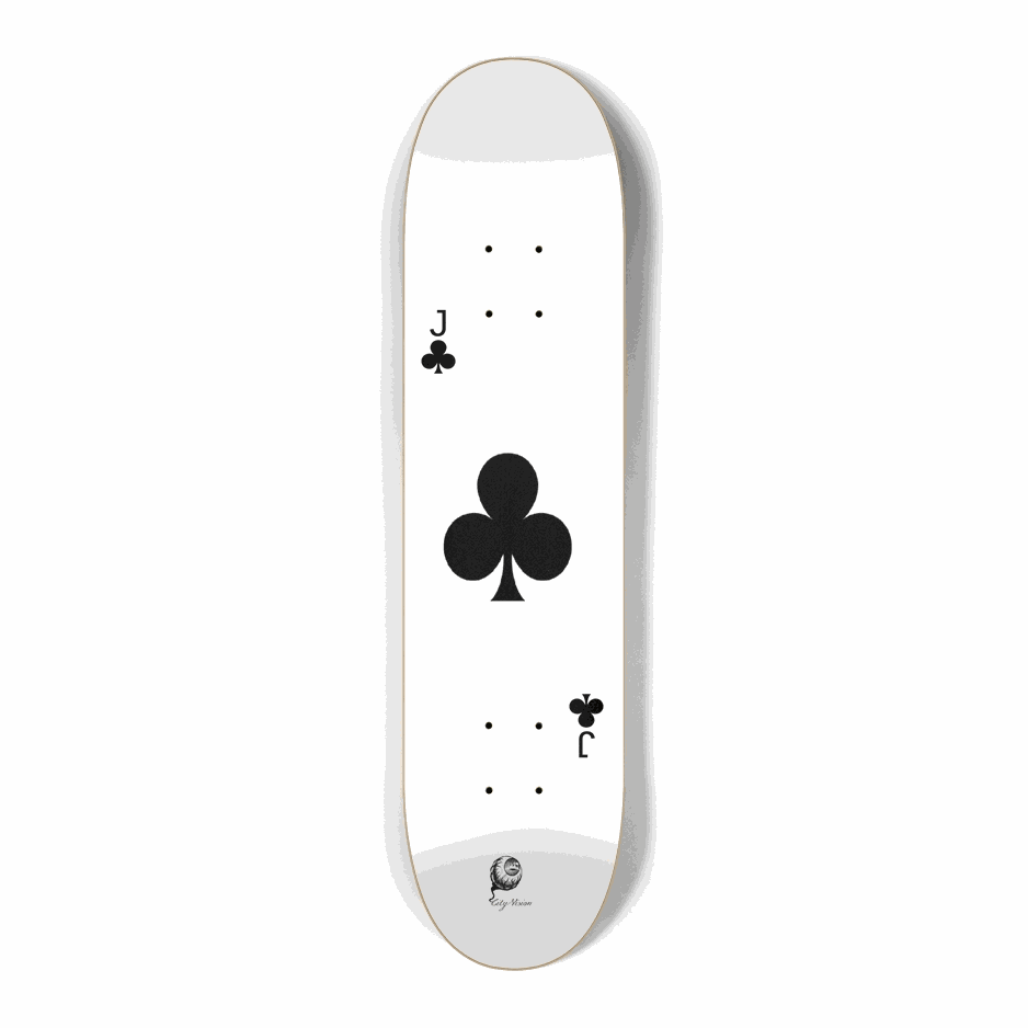 Jack of Clubs Mini 7.25 City Vision Skateboards  City Vision Skateboards 7.25