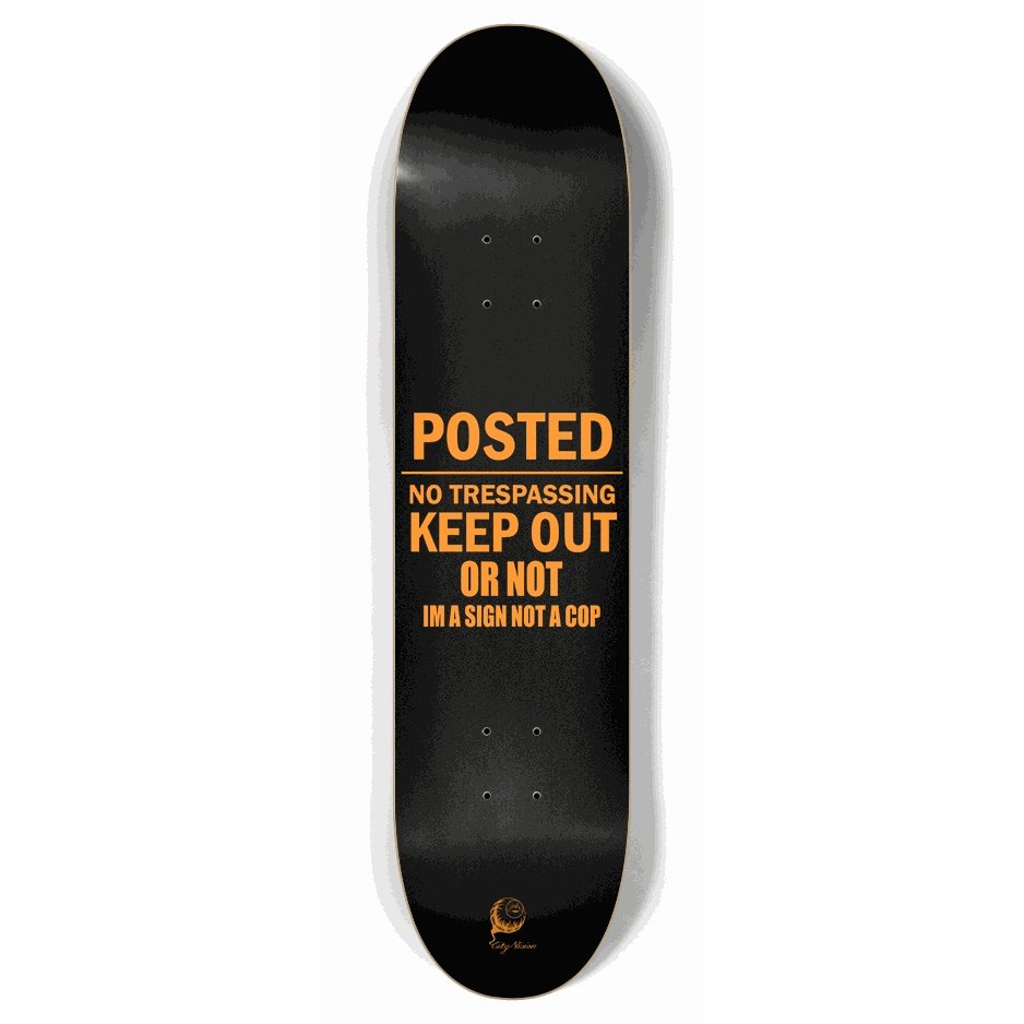Keep Out 7.87 City Vision Skateboards