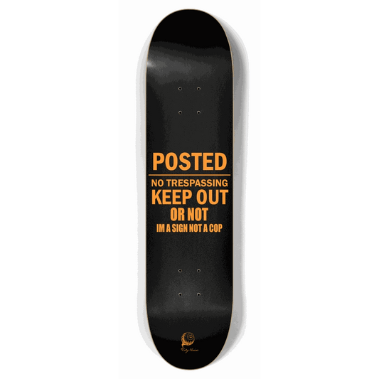 Keep Out 7.87 City Vision Skateboards