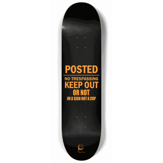 Keep Out 8.25 City Vision Skateboards