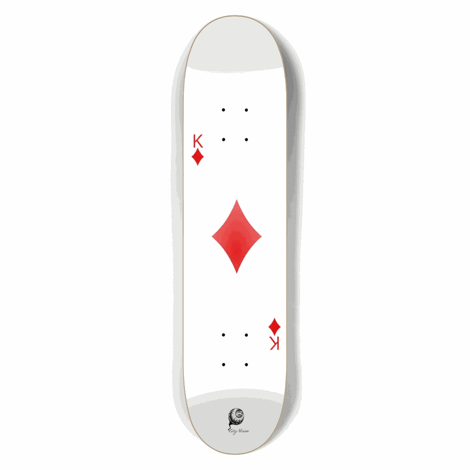 King of Diamonds 7.50 City Vision Skateboards  City Vision Skateboards 7.50