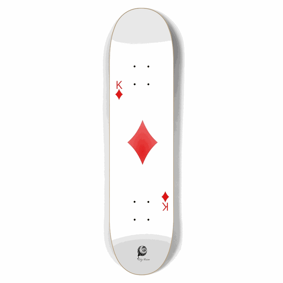 King of Diamonds 7.62 City Vision Skateboards  City Vision Skateboards 7.62