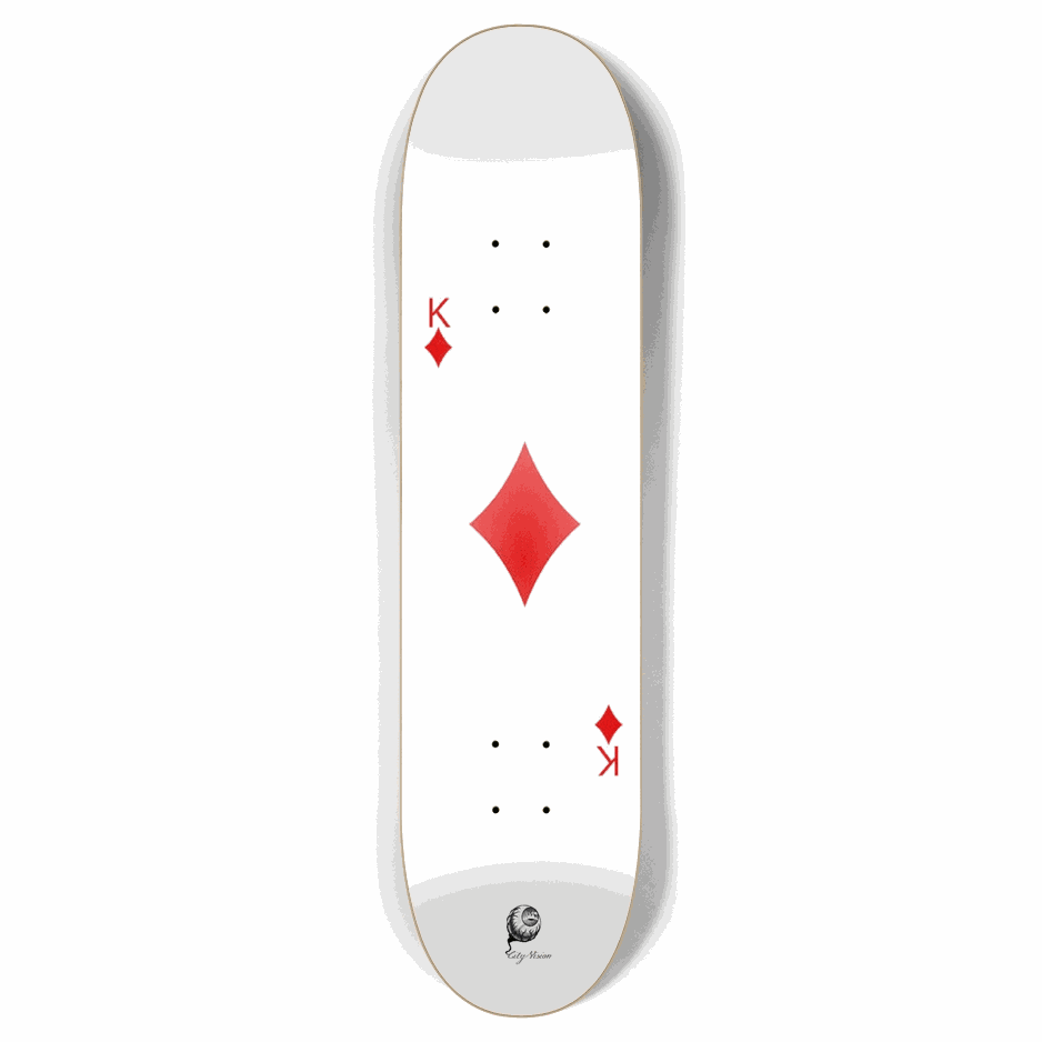 King of Diamonds 7.87 City Vision Skateboards  City Vision Skateboards 7.87