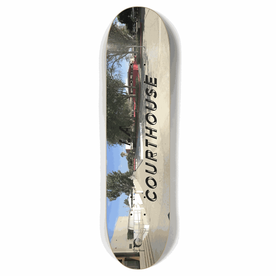 LA Courthouse (Los Angeles) 7.87 City Vision Skateboards  City Vision Skateboards 7.87 Parks
