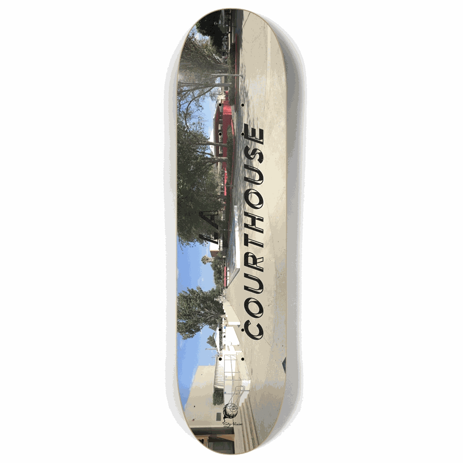 LA Courthouse (Los Angeles) 8.00 City Vision Skateboards  City Vision Skateboards 8.00 Parks