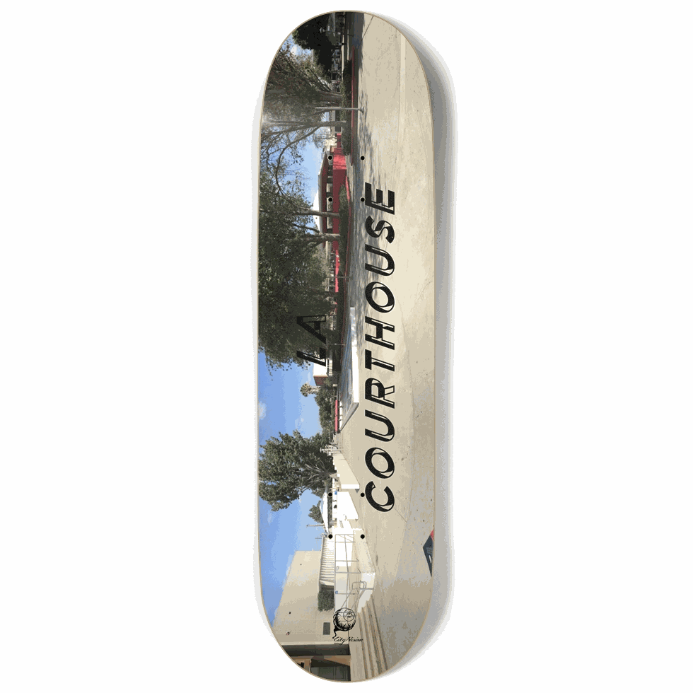 LA Courthouse (Los Angeles) 9.00 City Vision Skateboards  City Vision Skateboards 9.00 Parks
