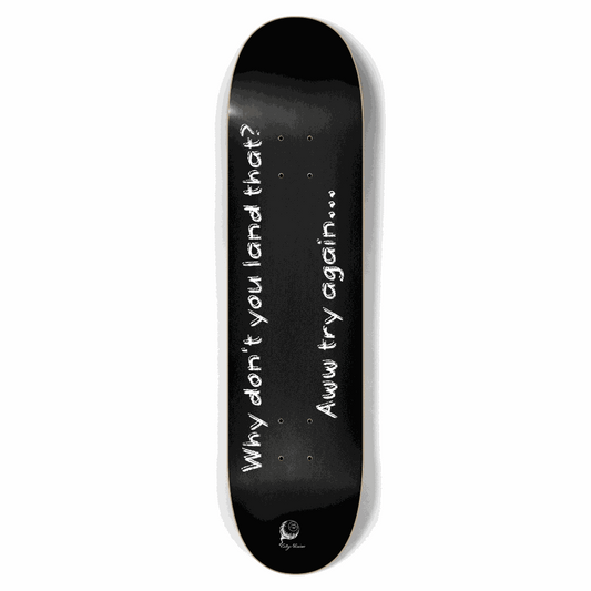 Land That Black 7.75 City Vision Skateboards
