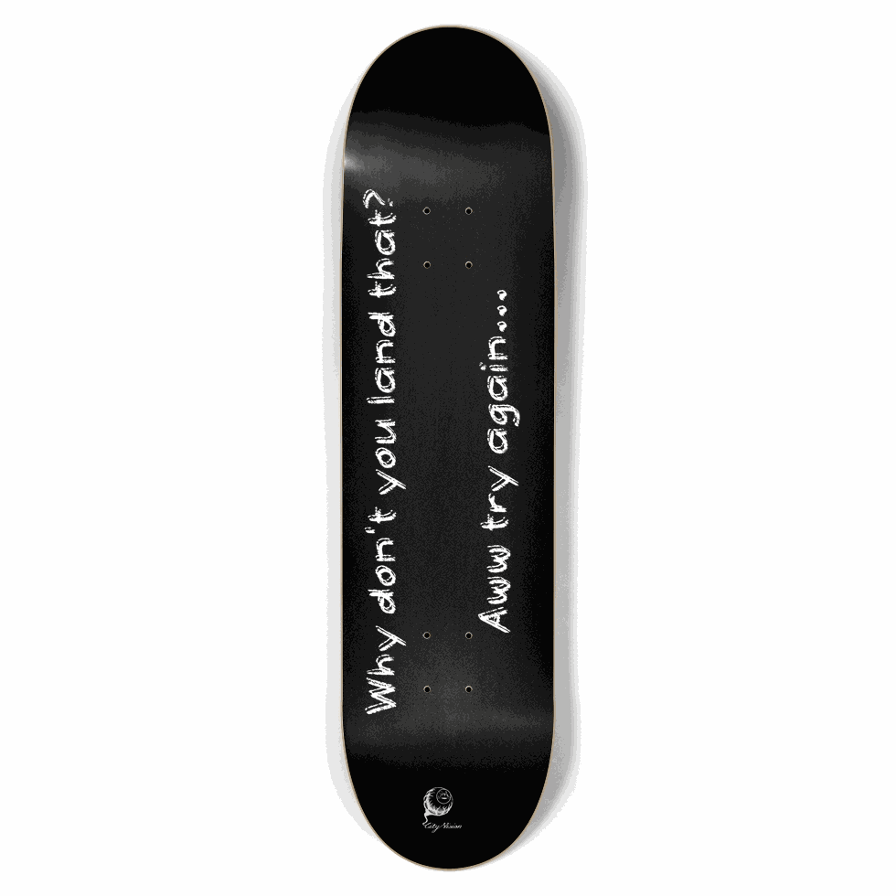 Land That Black 8.50 City Vision Skateboards