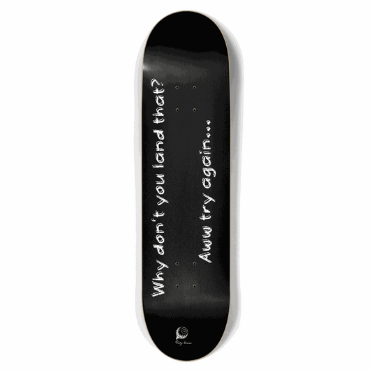 Land That Black 8.50 City Vision Skateboards