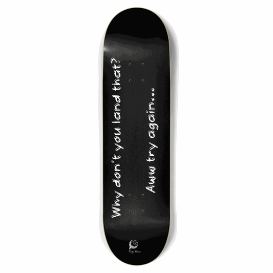 Land That Black 8.75 City Vision Skateboards