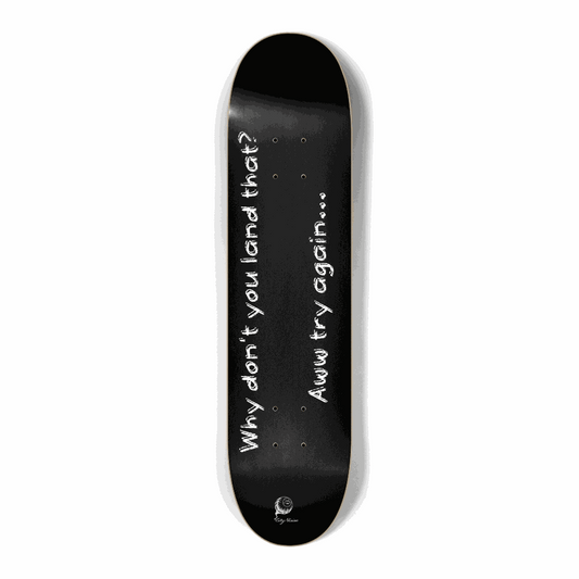 Land That Black Mini 7.25 City Vision Skateboards