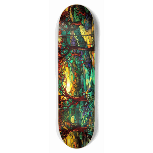 Landscape Stained Glass 8.50 City Vision Skateboards