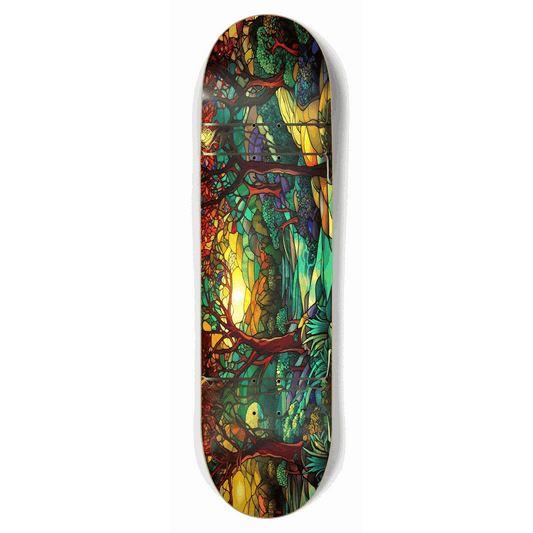 Landscape Stained Glass 8.75 City Vision Skateboards